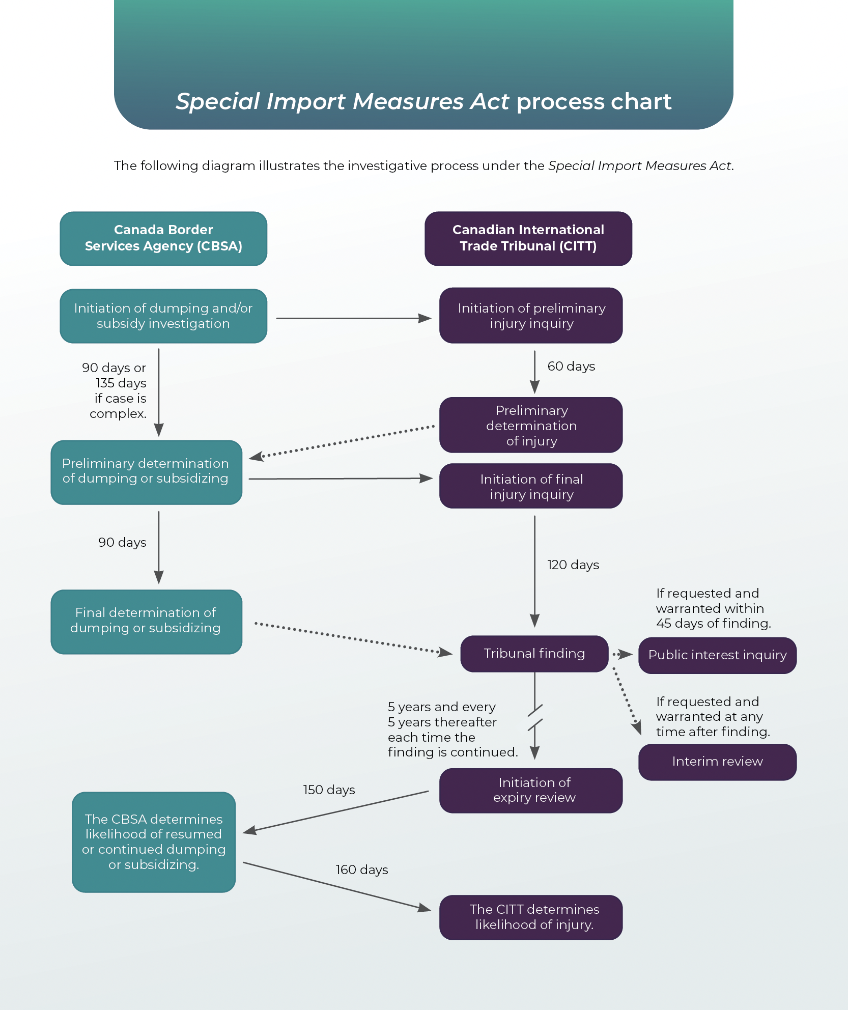 Special Import Measures Act process chart